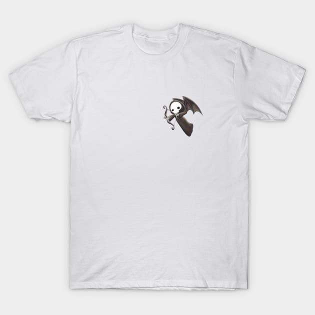 Reaper Cupid T-Shirt by Marcies Art Place